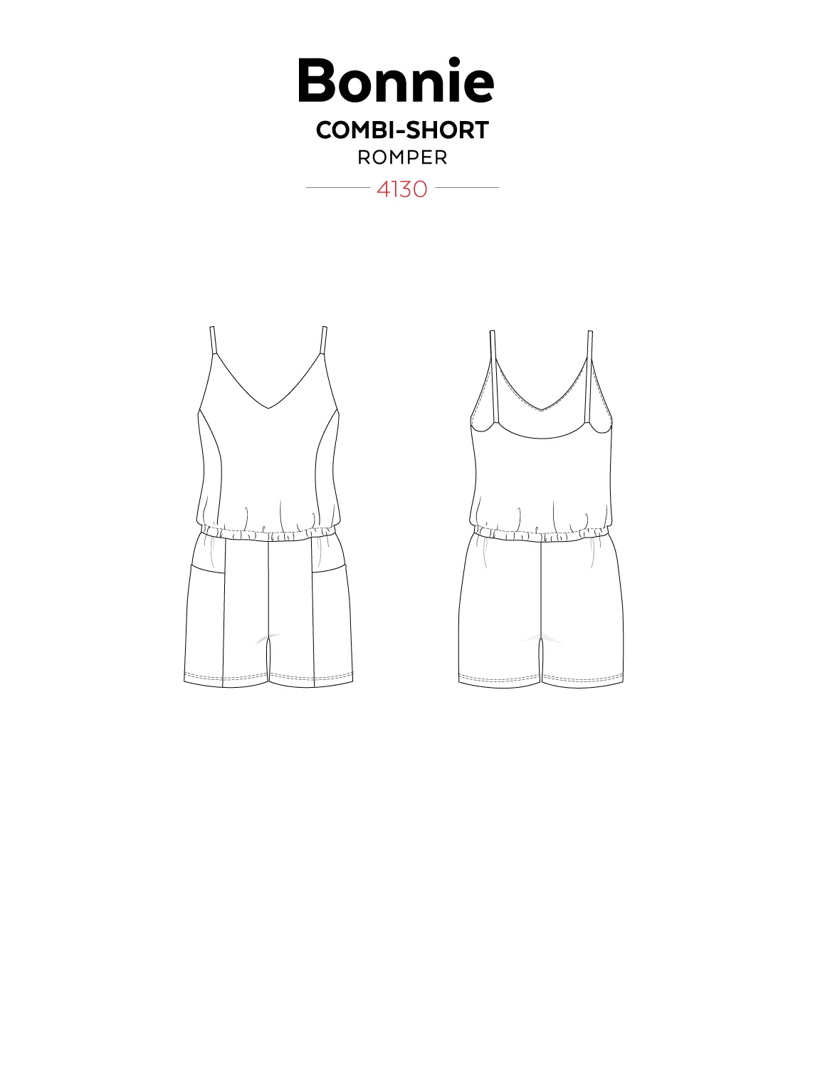 4130 // BONNIE Romper