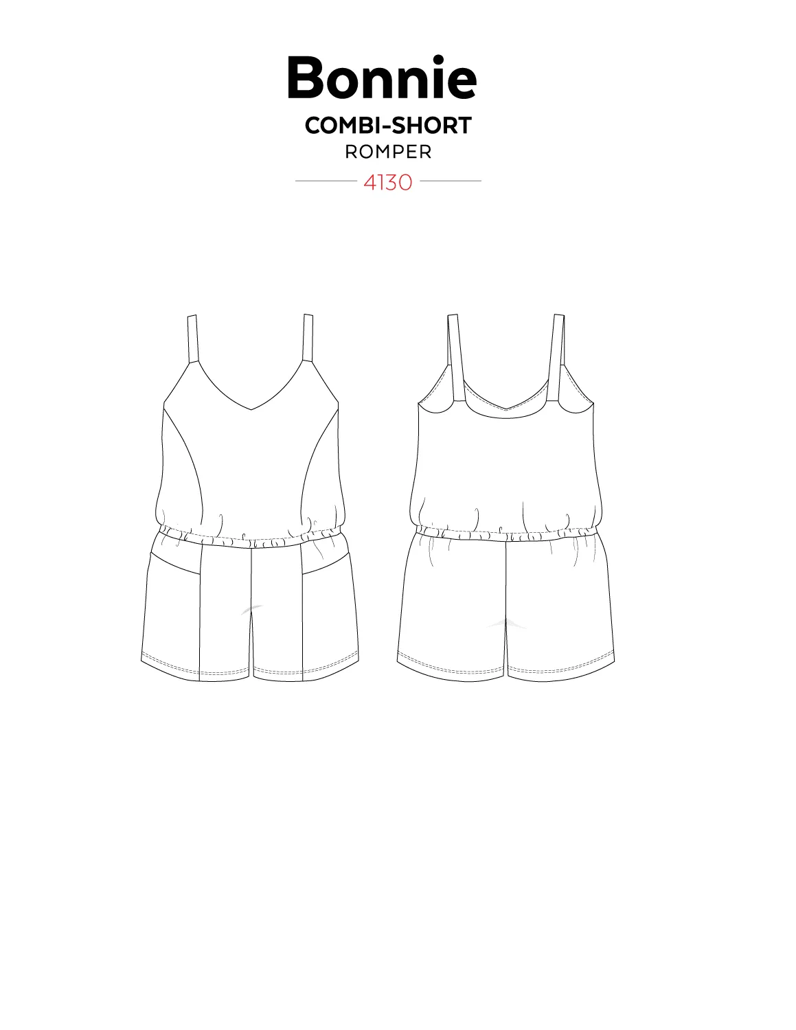 4130 // BONNIE Romper