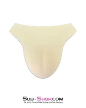 8826AE      Sissy Slave Pussy Natural Padded Fake Vagina Panty Insert