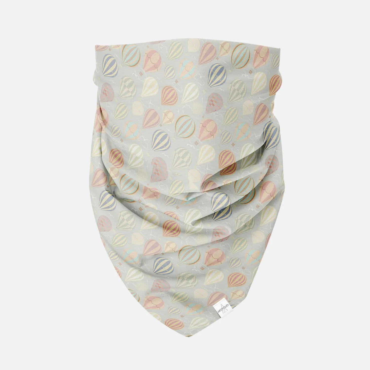Air Balloons Printed Bandana | Headband Headwear Wristband Balaclava | Unisex | Soft Poly Fabric