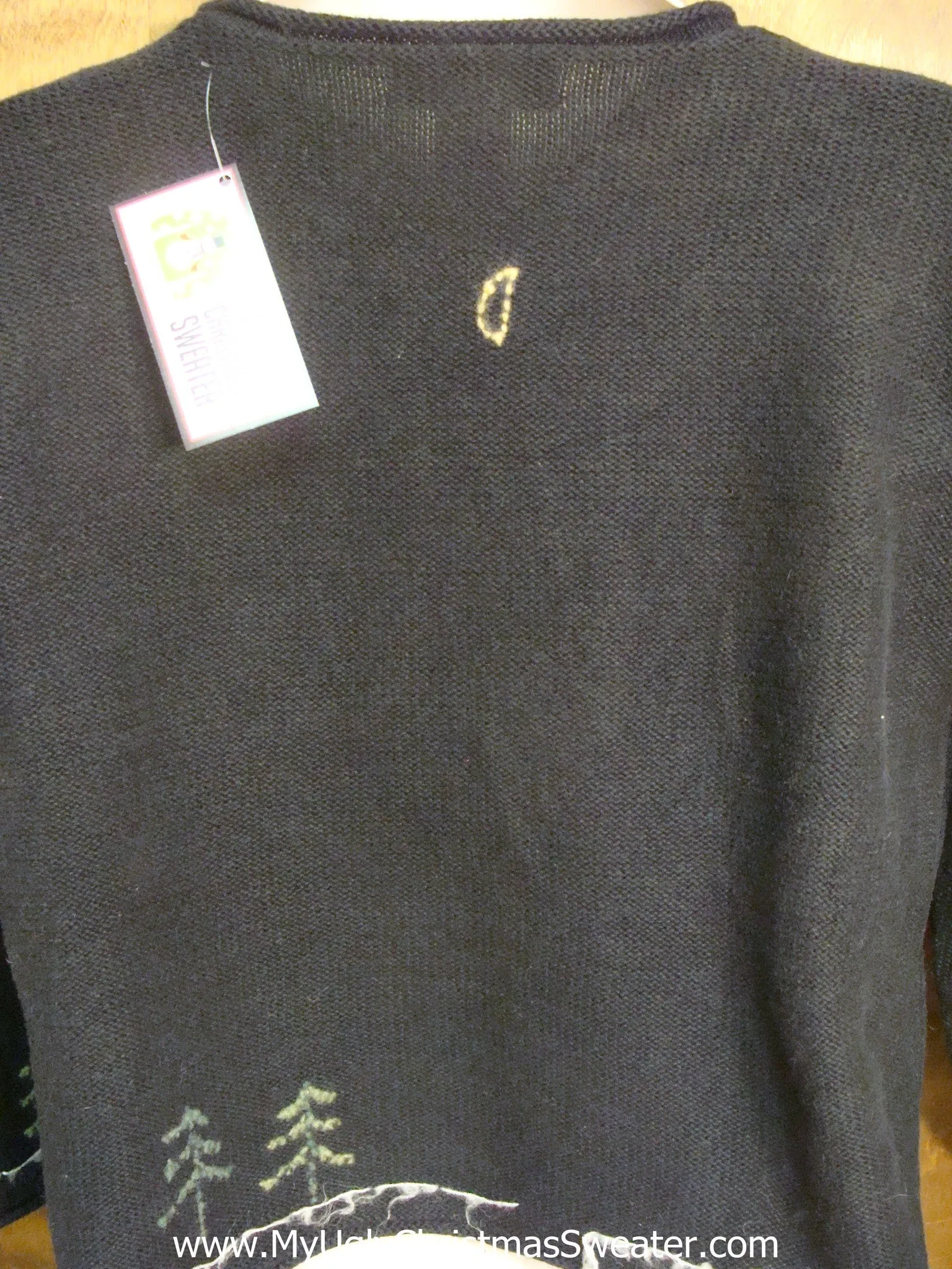 Angel Sprinkling Cheer Tacky Xmas Party Sweater