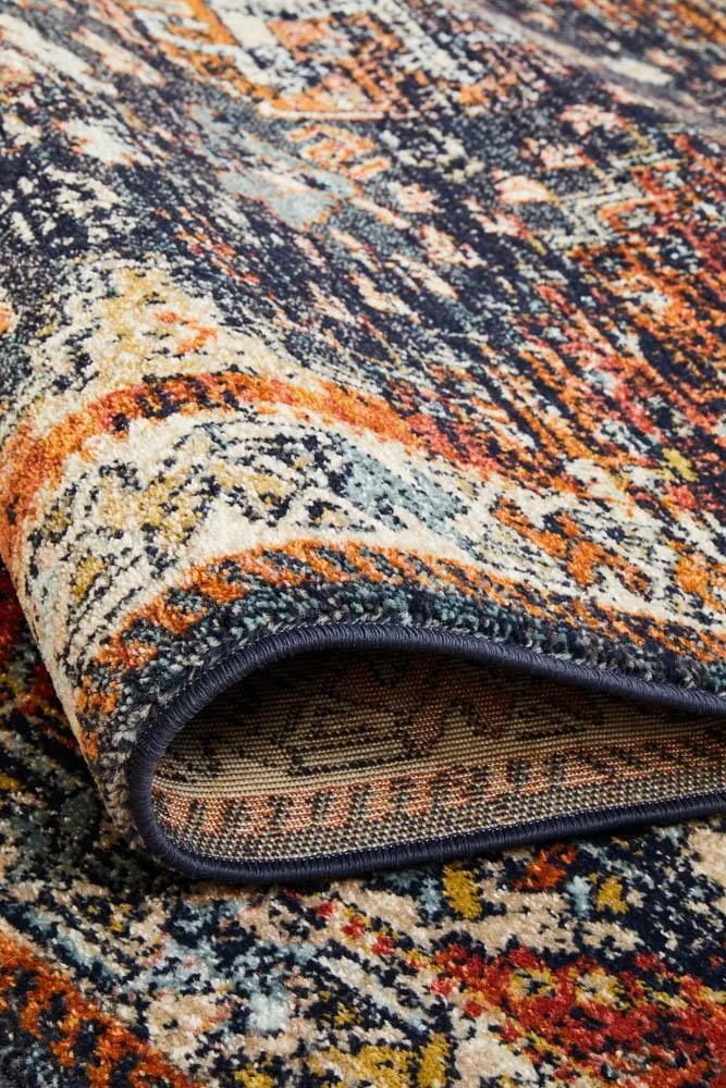 Artin Power Loomed Navy Rug