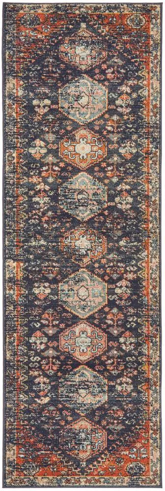 Artin Power Loomed Navy Rug