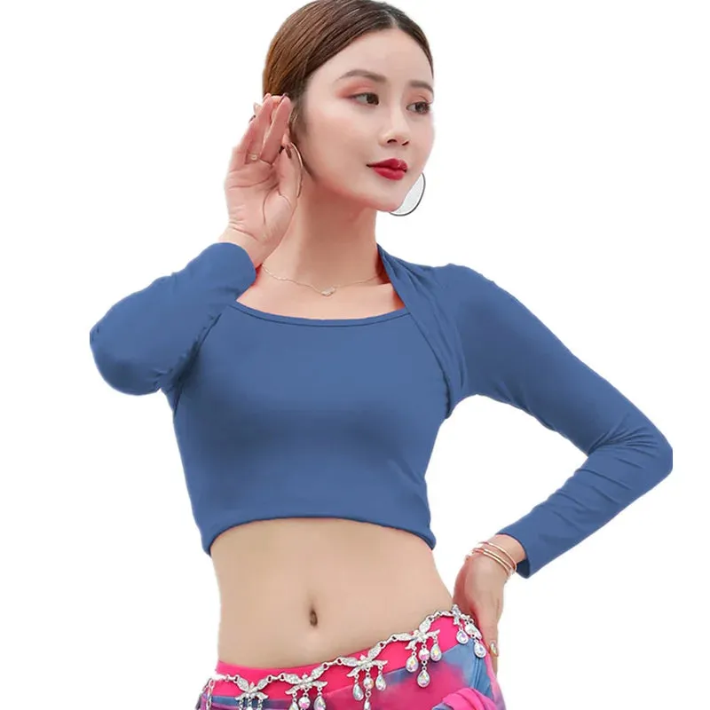 Asymmetric Belly Dance Tie-dry Skirt