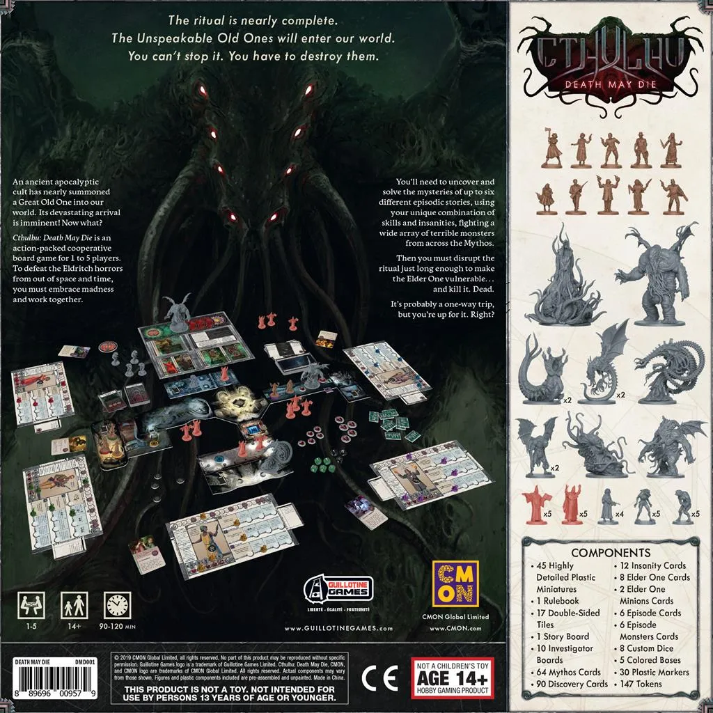 CMON Games Cthulhu: Death May Die CMN DMD001