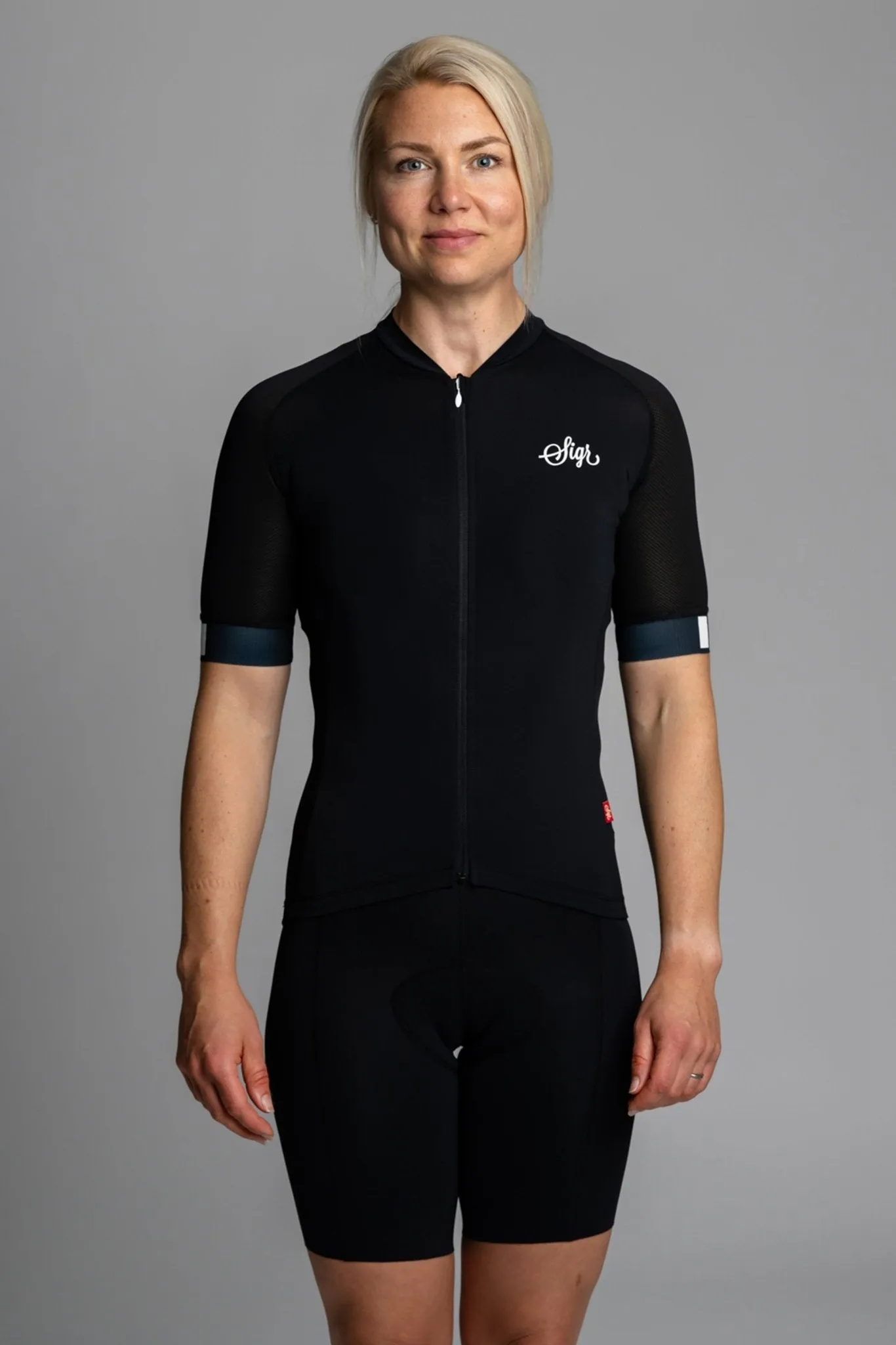 Dahlia Black Pro Series Women's Cycling Jersey