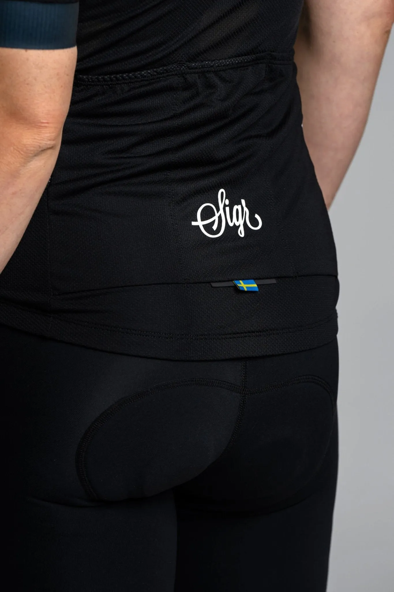Dahlia Black Pro Series Women's Cycling Jersey