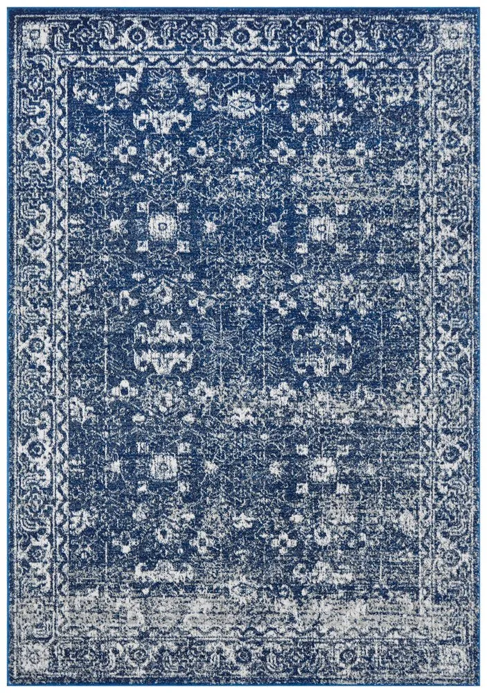Evoke 252 Rug (Navy) by Rug Culture