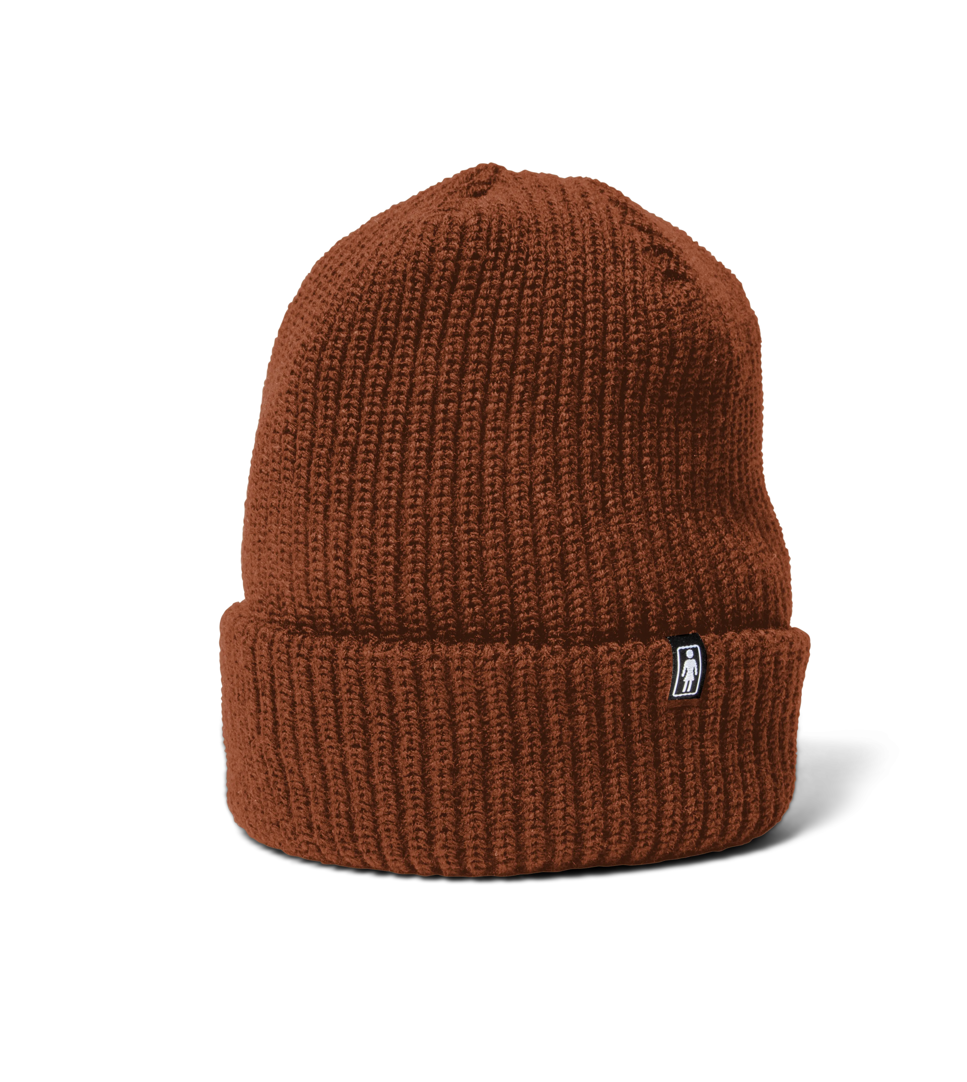 Girl OG Clip Beanie Rust