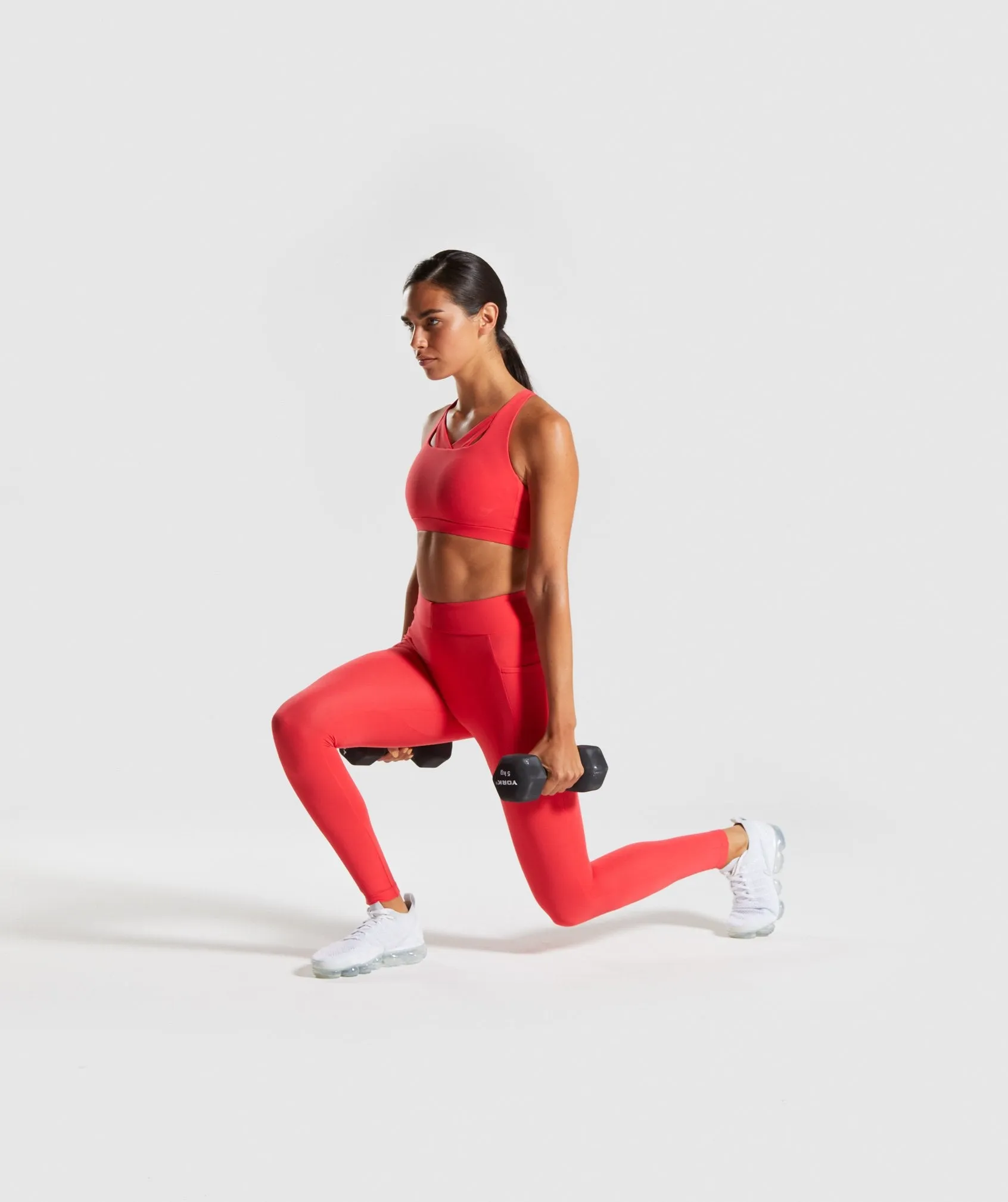 Gymshark Sculpt Leggings - Red