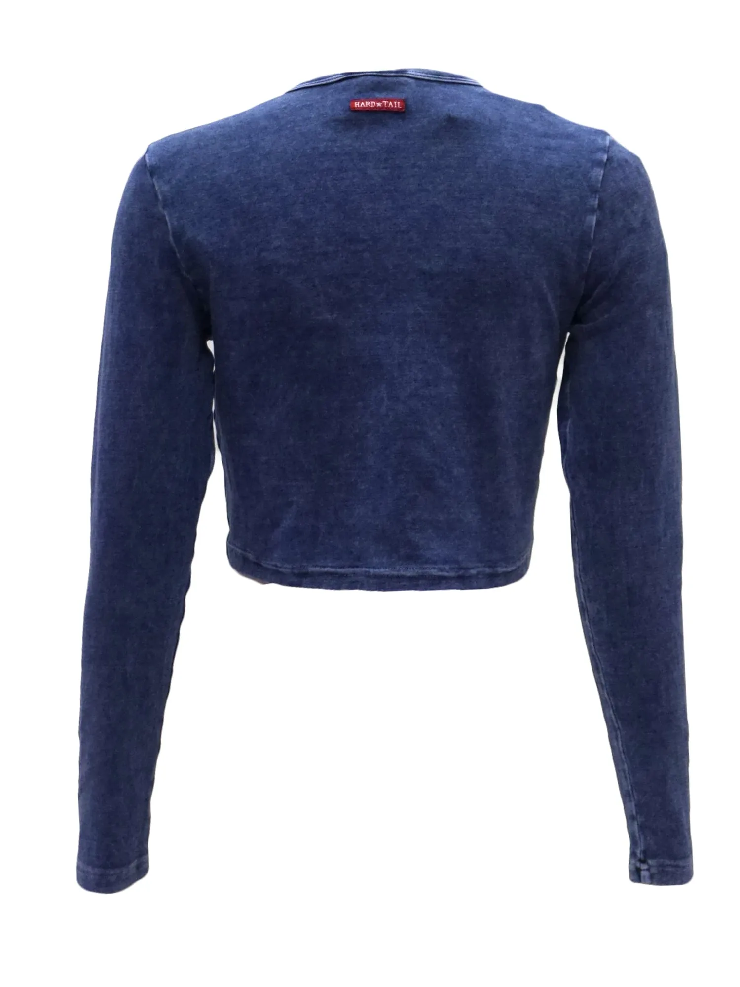 Hard Tail Cropped Snaps Cardigan (T-252)