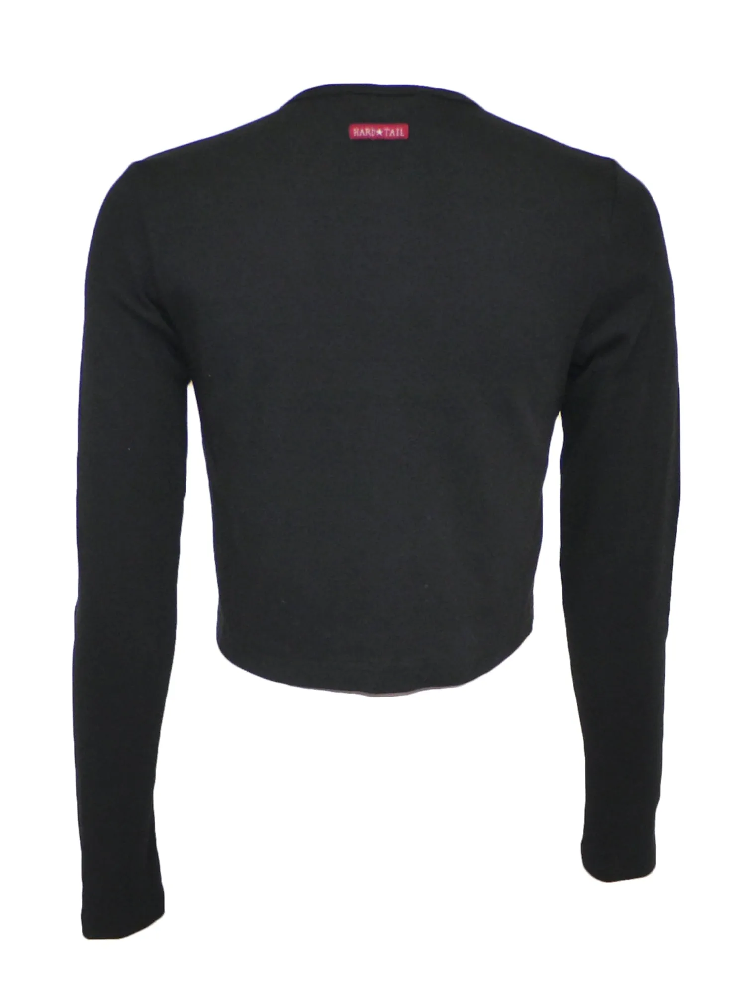 Hard Tail Cropped Snaps Cardigan (T-252)