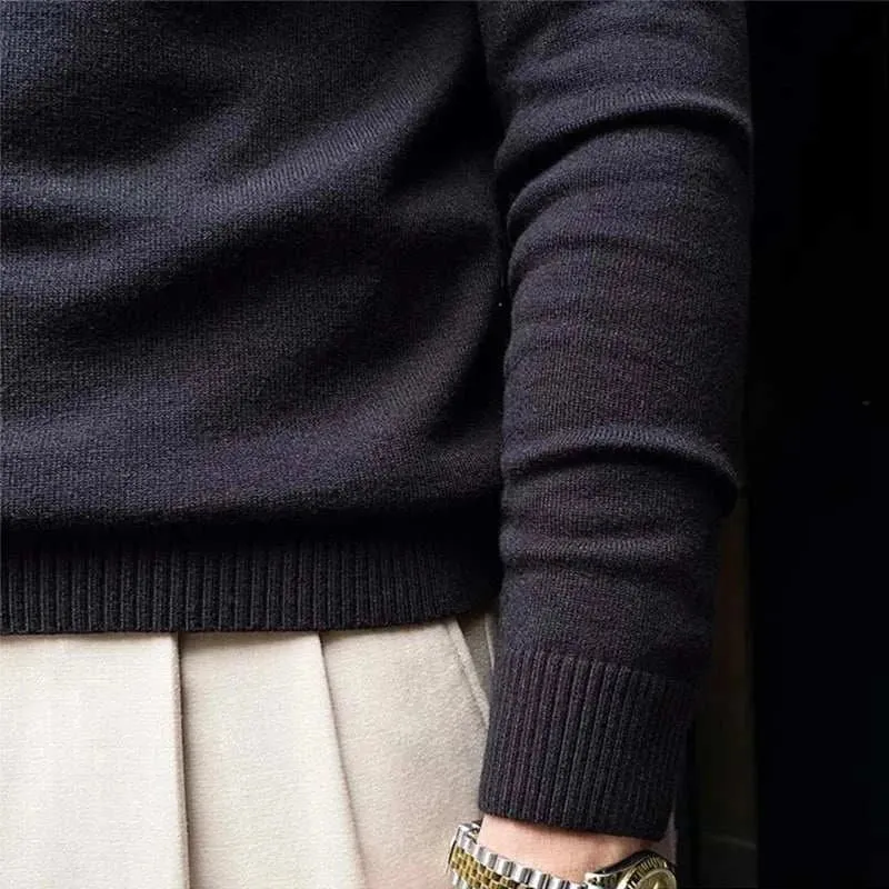 Knitted jumper fall sweater