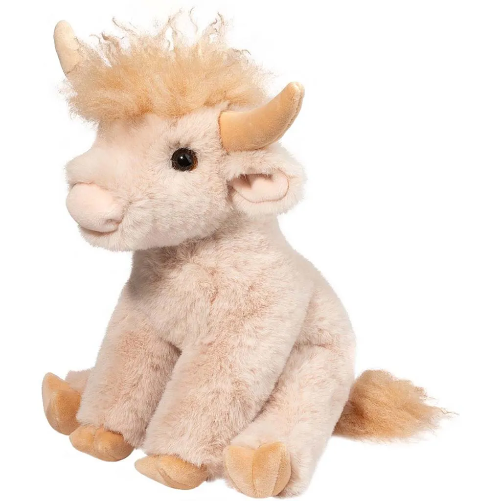 Laddie Cream Highland Cow Soft 10"