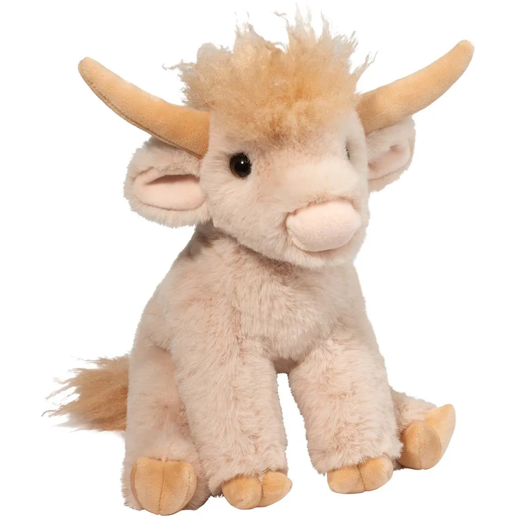 Laddie Cream Highland Cow Soft 10"