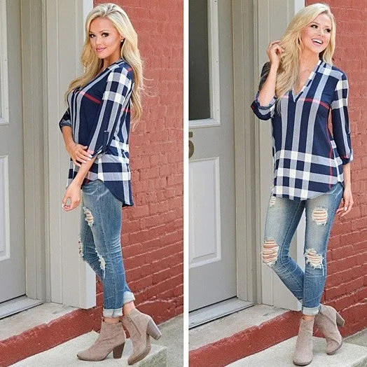 Londonite Shirt In Playful Plaids - Assorted Sizes