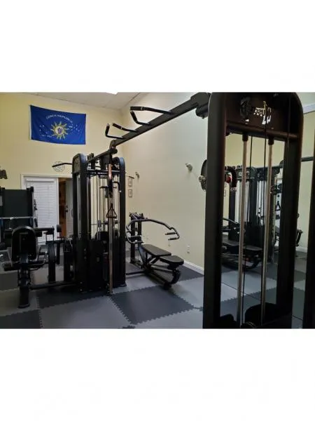 MDF Multi Series Compact 5 Stack Multi Gym Black Frame 104″ Beam with Pull Up Bars