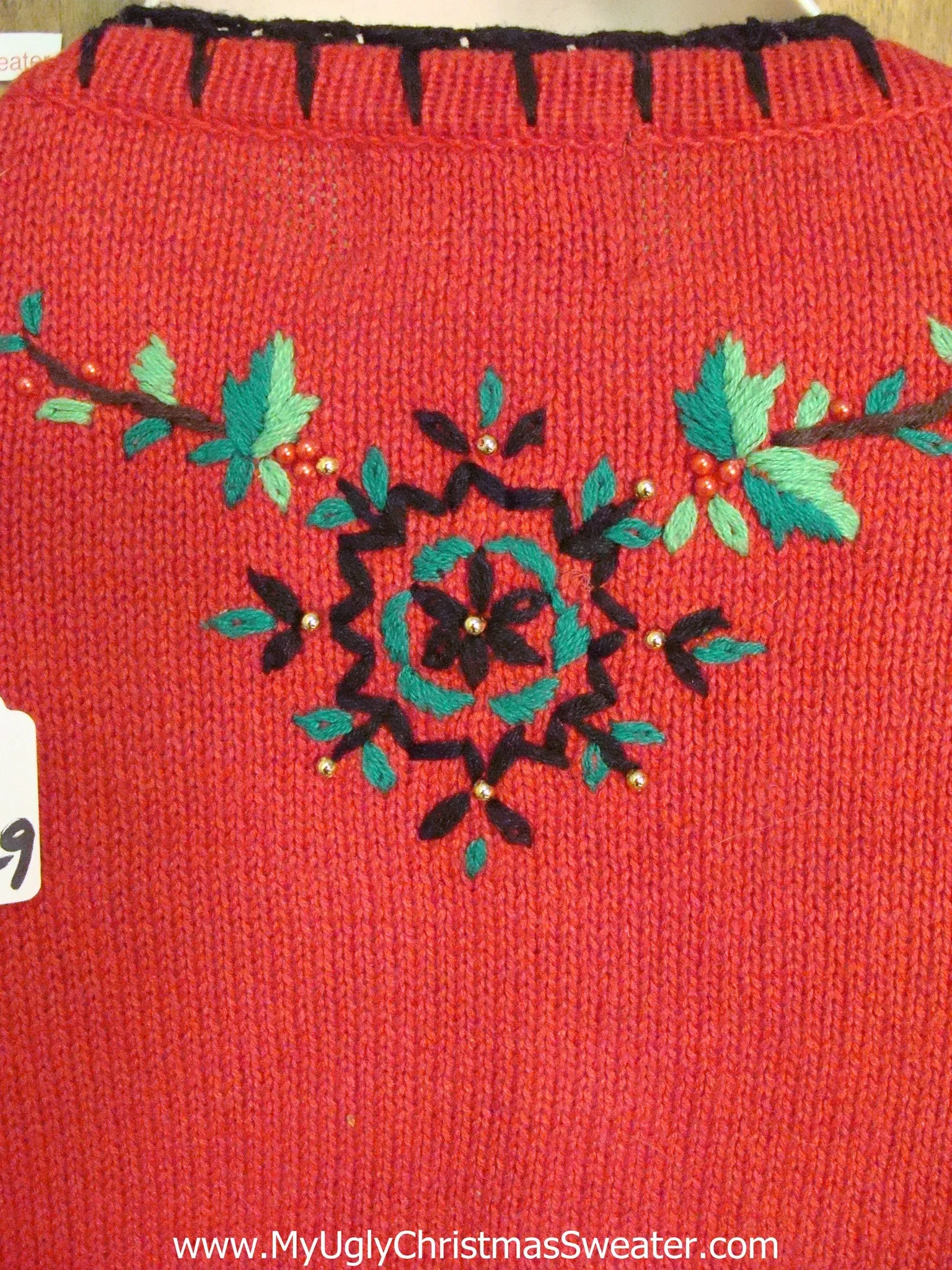 Monkey Playing Drums Light Up Ugly Xmas Sweater