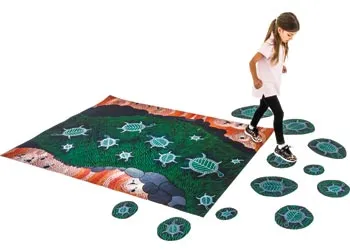 My Turtle Dreaming Mat & Stepping Stones