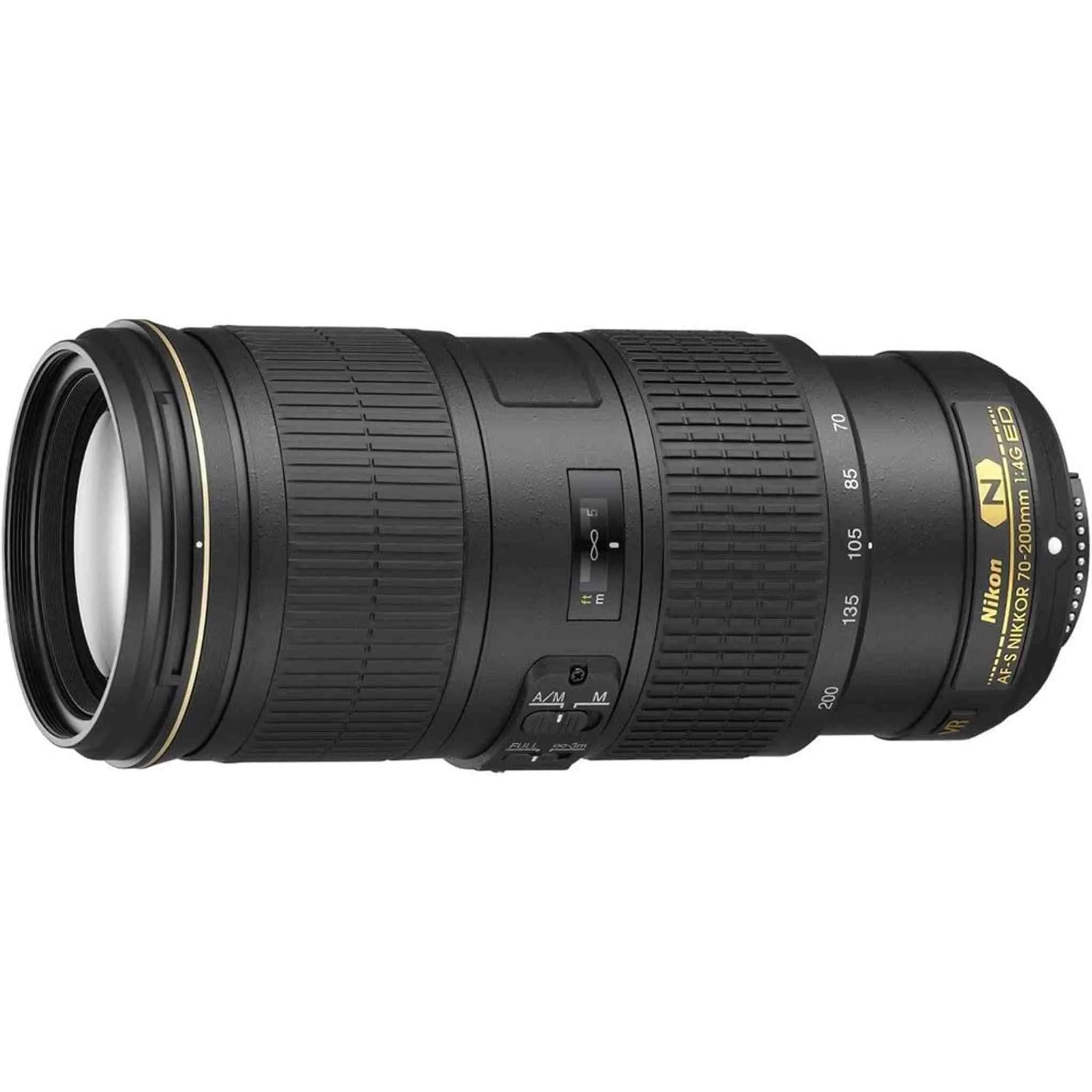 Nikon AF-S 70-200mm f/4G ED VR Telephoto Lens (2202) Intl Model Bundle