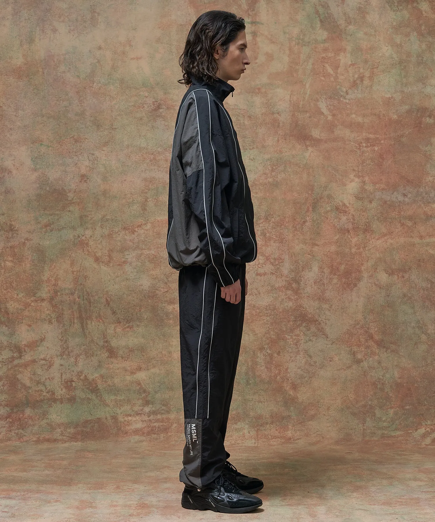 NYLON TRACK JACKET