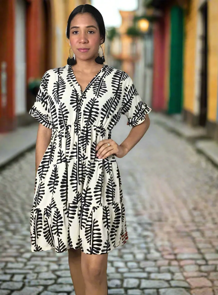 Pollera Dress Helecho | Handcrafted Elegance | Nido Shop