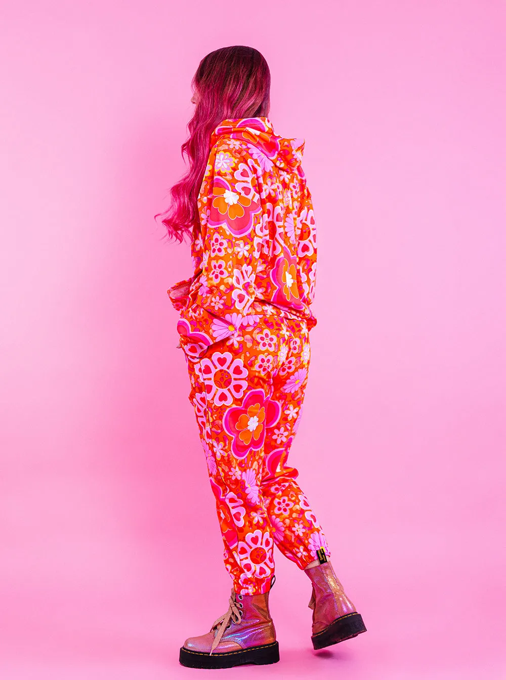 Print Rave Jogger | Porange | Loonigans