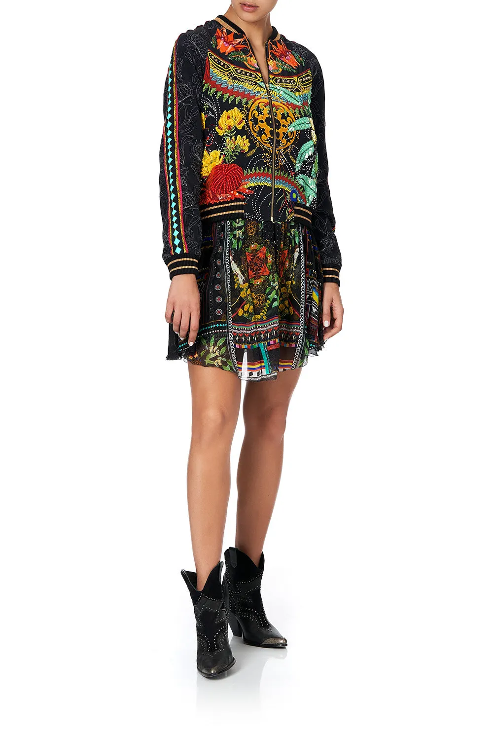 RAGLAN SLEEVE BOMBER JACKET ARNOTTS