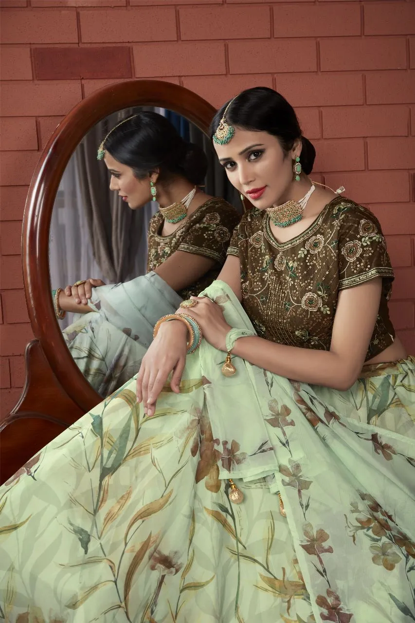 READYMADE CROP TOP  D.NO C-1962 LEHENGA