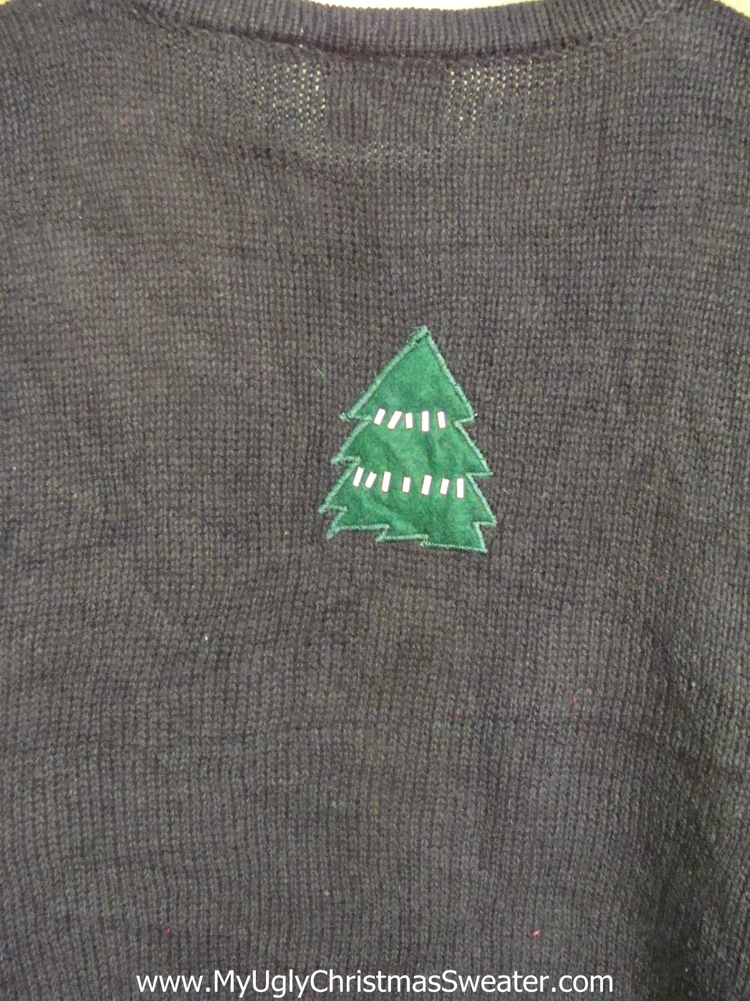 Santa Riding Tacky Xmas Party Sweater Vest