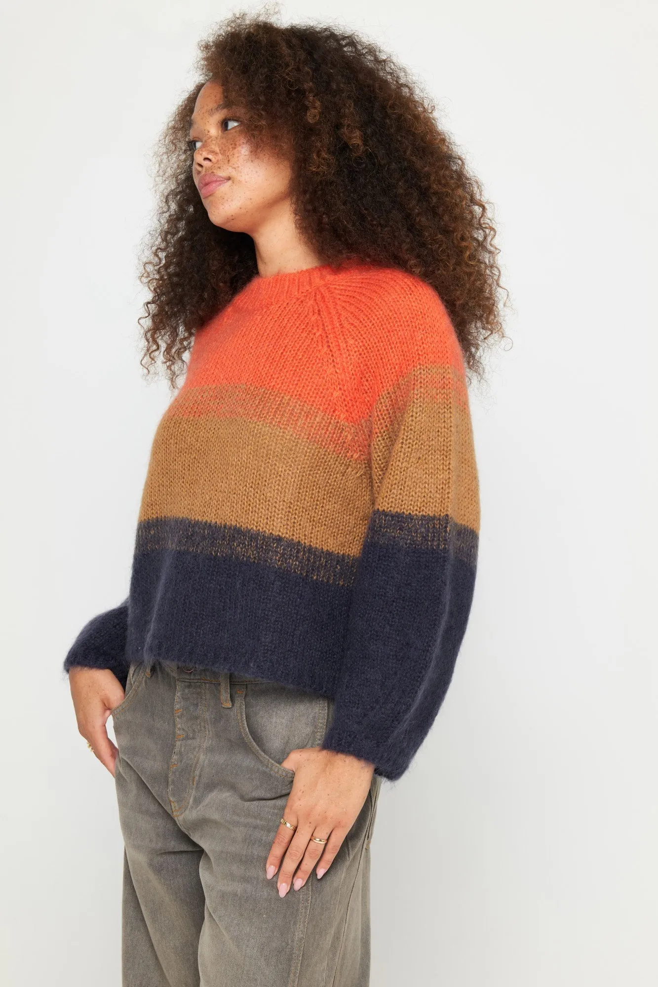 SPIRITUAL GANGSTER BLYTHE SWEATER MULTI