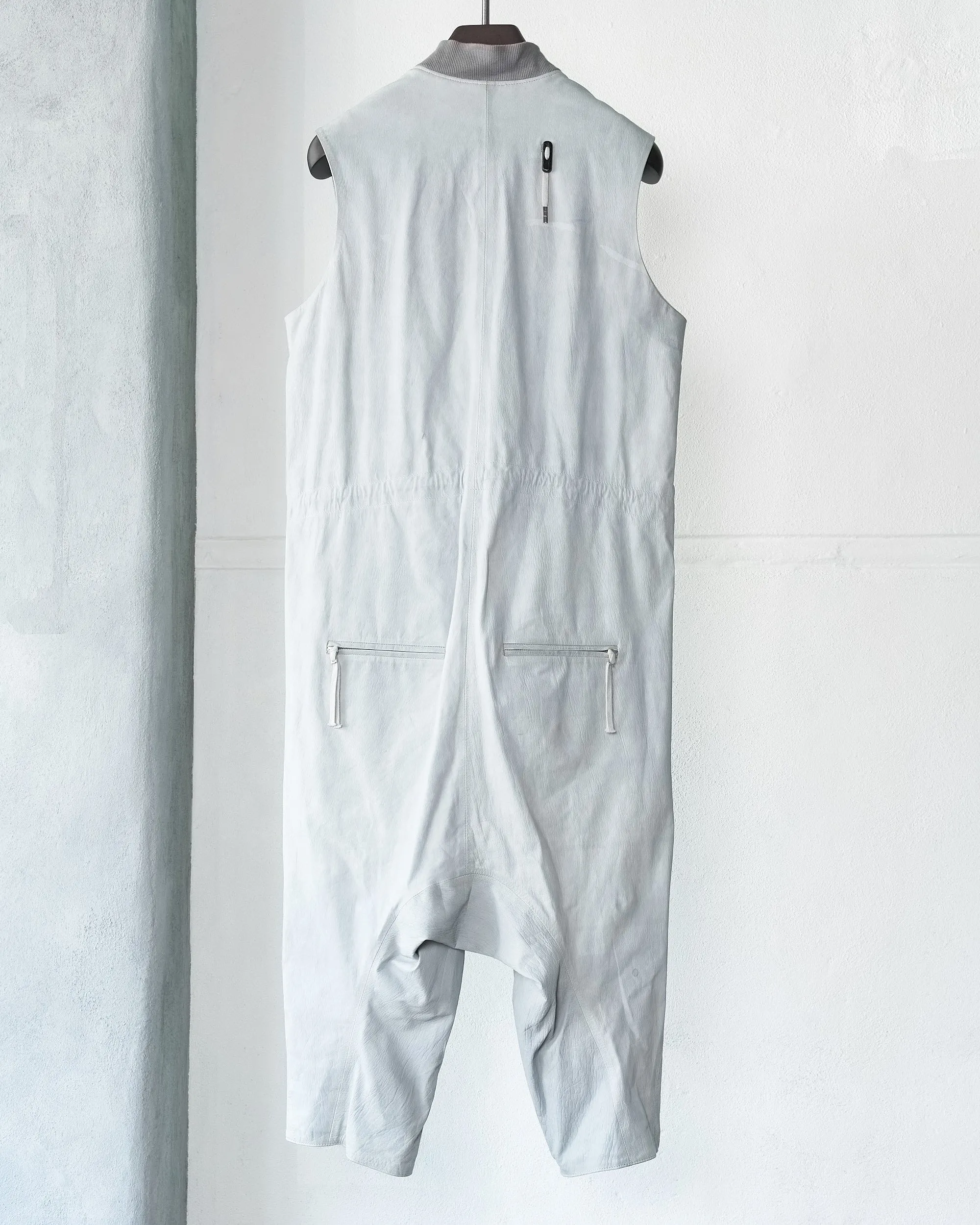SS 2016 Dyed Calf Leather Jumpsuit