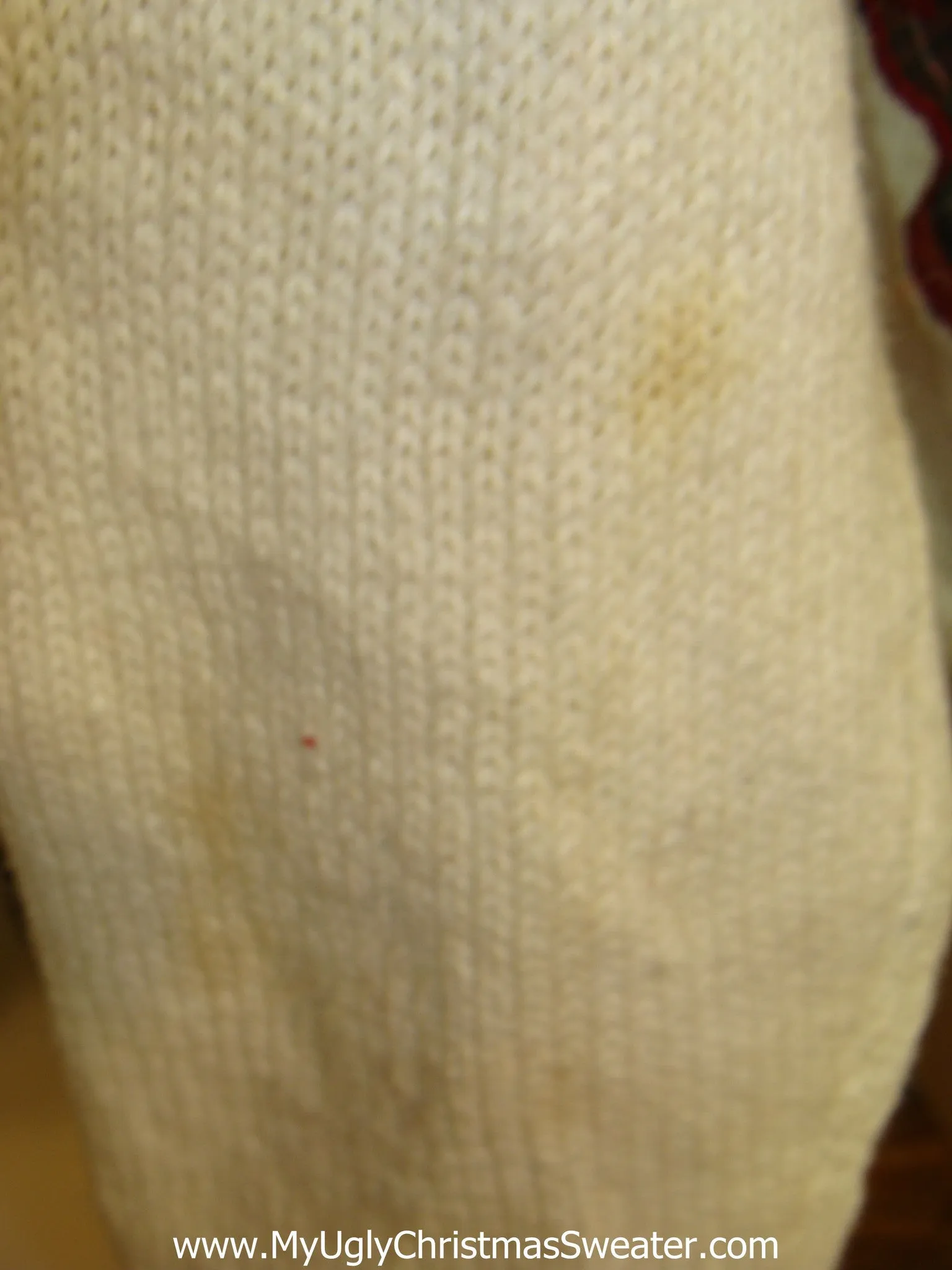 Super Cheap Messed Up Ugly Christmas Sweater Cardigan