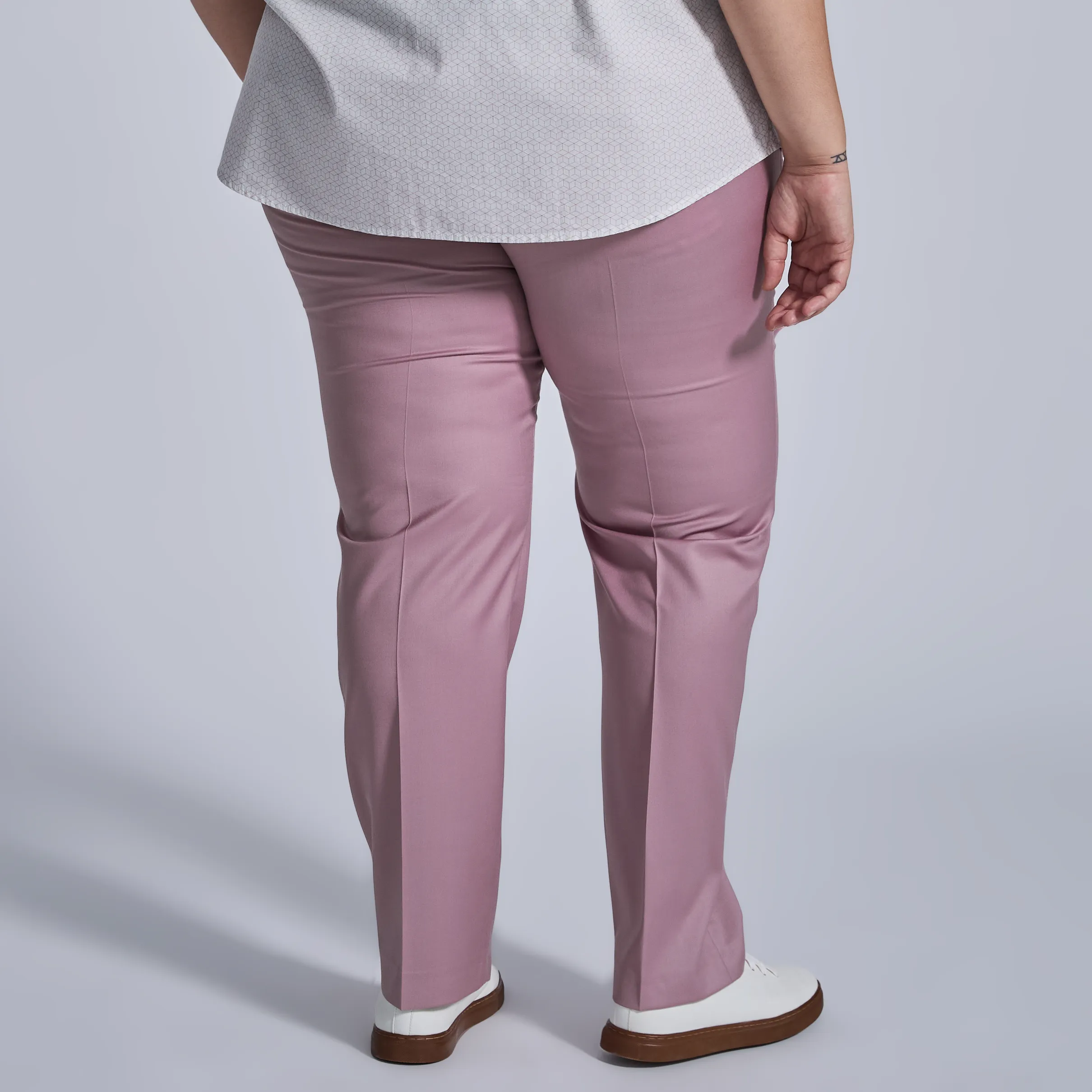 The Georgie Dusty Mauve Dress Pants