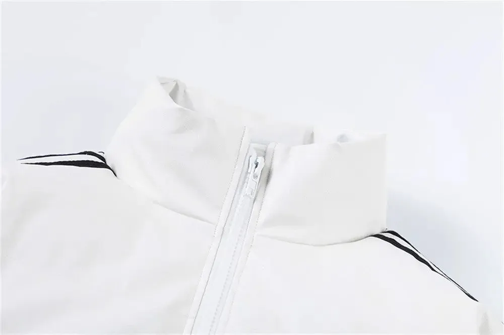 Winter Thickening Stand Collar PU Coat