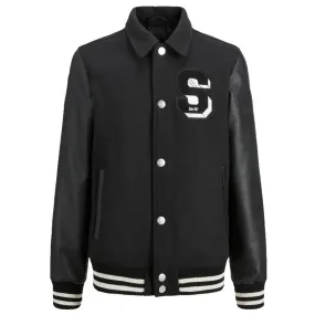Zwarte bomber jacket Carter